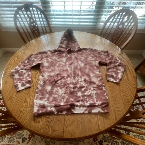 Lululemon All Yours tie die hoodie Pullover Sweatshirt Marmoleado Ancient Copper - Picture 3 of 14